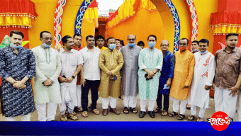 নবমীতেও পূজামন্ডপ পরিদর্শনে সিলেট মহানগর আওয়ামী লীগ