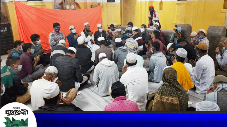 সিলেট জেলা প্রেসক্লাবের সাধারণ সম্পাদক নবেলের সুস্থতা কামনায় মিলাদ মাহফিল
