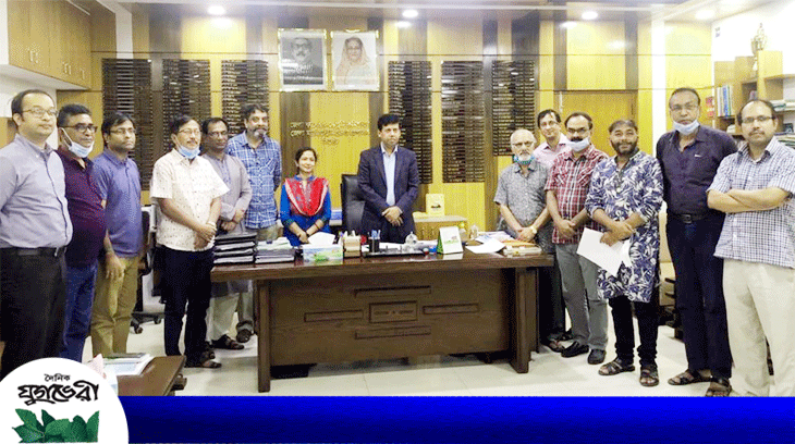 জেলা প্রশাসকের সাথে সিলেটের সাংস্কৃতিক নেতৃবৃন্দের মতবিনিময়