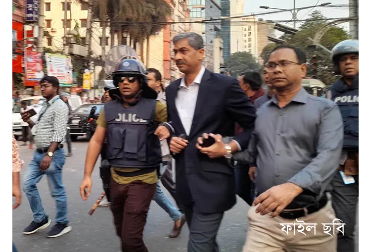 বিএনপির প্রচার সম্পাদক ও মিডিয়া সেলের সদস্য সচিব শহীদ উদ্দীন এ্যানি আটক