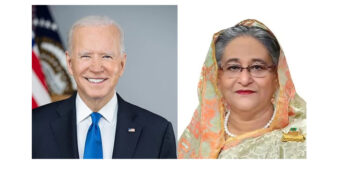 প্রধানমন্ত্রী শেখ হাসিনাকে বাইডেনের চিঠি : একসঙ্গে কাজ করার প্রত্যয়