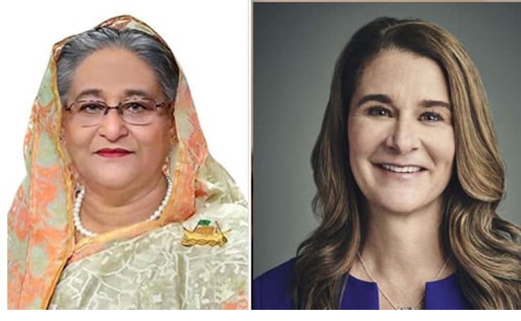শেখ হাসিনাকে বিল ও মেলিন্ডা গেটস ফাউন্ডেশনের অভিনন্দন