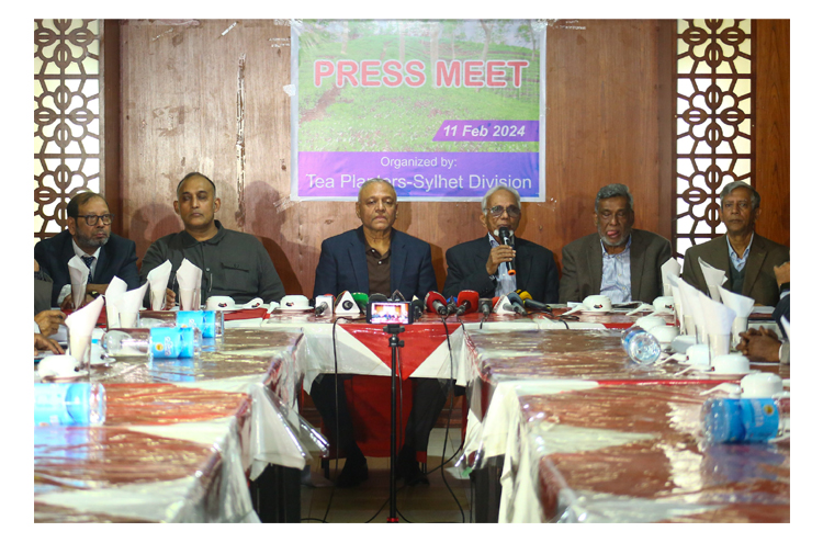 সংবাদ সম্মেলন : চা-শিল্পে সংকটের সমাধান চান বাগান মালিকরা