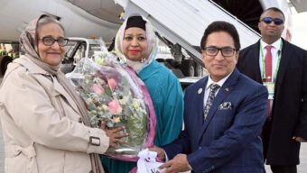 মিউনিখ নিরাপত্তা সম্মেলনে যোগ দিতে জার্মানি পৌঁছেছেন প্রধানমন্ত্রী