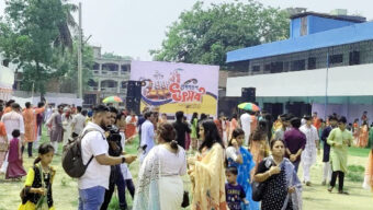 সিলেটে বর্ণাঢ্য আয়োজনে নতুন বছরকে বরণ