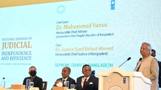 জুলাই শহীদদের ঋণ পরিশোধের একমাত্র উপায় মানবতাবিরোধী অপরাধের বিচার নিশ্চিত করা: প্রধান উপদেষ্টা