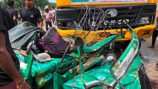 এবার ওসমানীনগরে ট্রাক-সিএনজির সংঘর্ষ, একাধিক নিহতের খবর